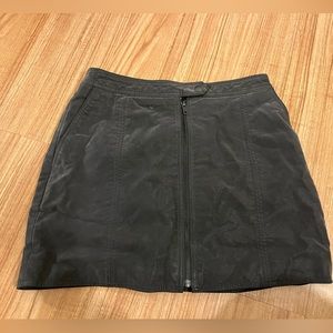 Free People pleather Skirt with zipper